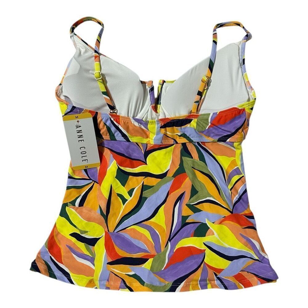 Anne Cole Women’s Tankini Swim Top Size Medium - Picture 10 of 12